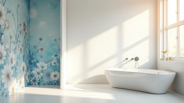 Panneaux muraux : réinventez votre salle de bain avec style